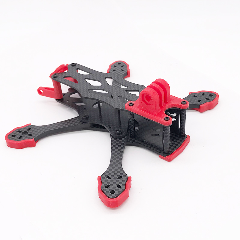 Drone Kit Octocopter - APEX 3 3 インチ 147 ミリメートルホイールベースカーボンファイバーフレームキット