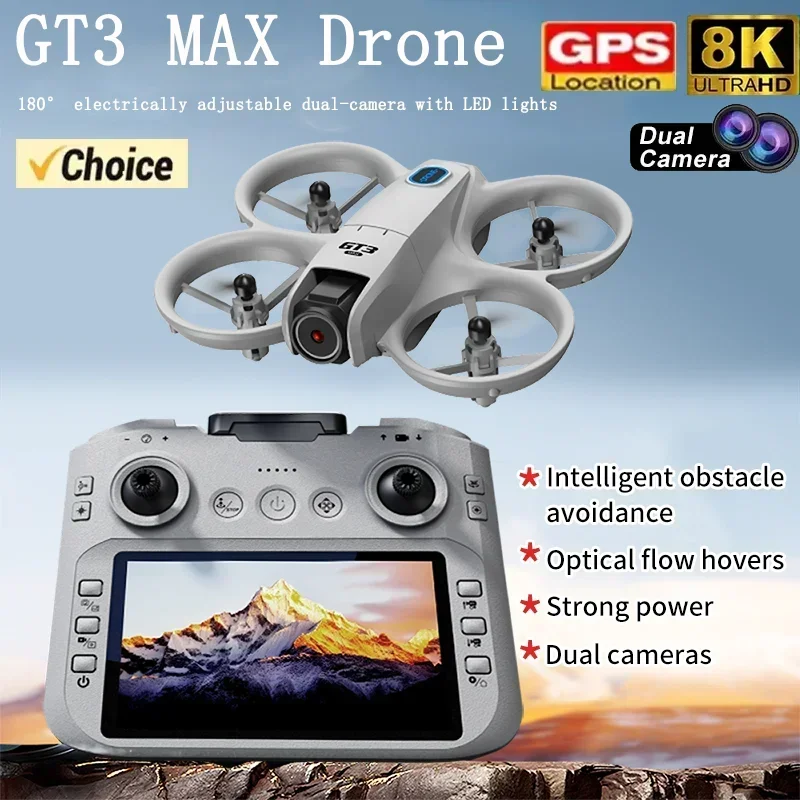 2026年新型GT3ミニ LED折りたたみ式ドローン GPS - Drone Kit Professional のレビューと価格